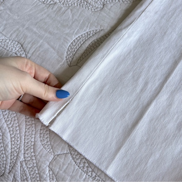 NWT - MOTHER - The Hustler Ankle Fray Jean - Glass Slipper - Picture 10 of 15